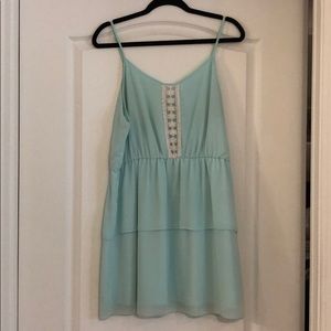 Light Blue Teal Dress